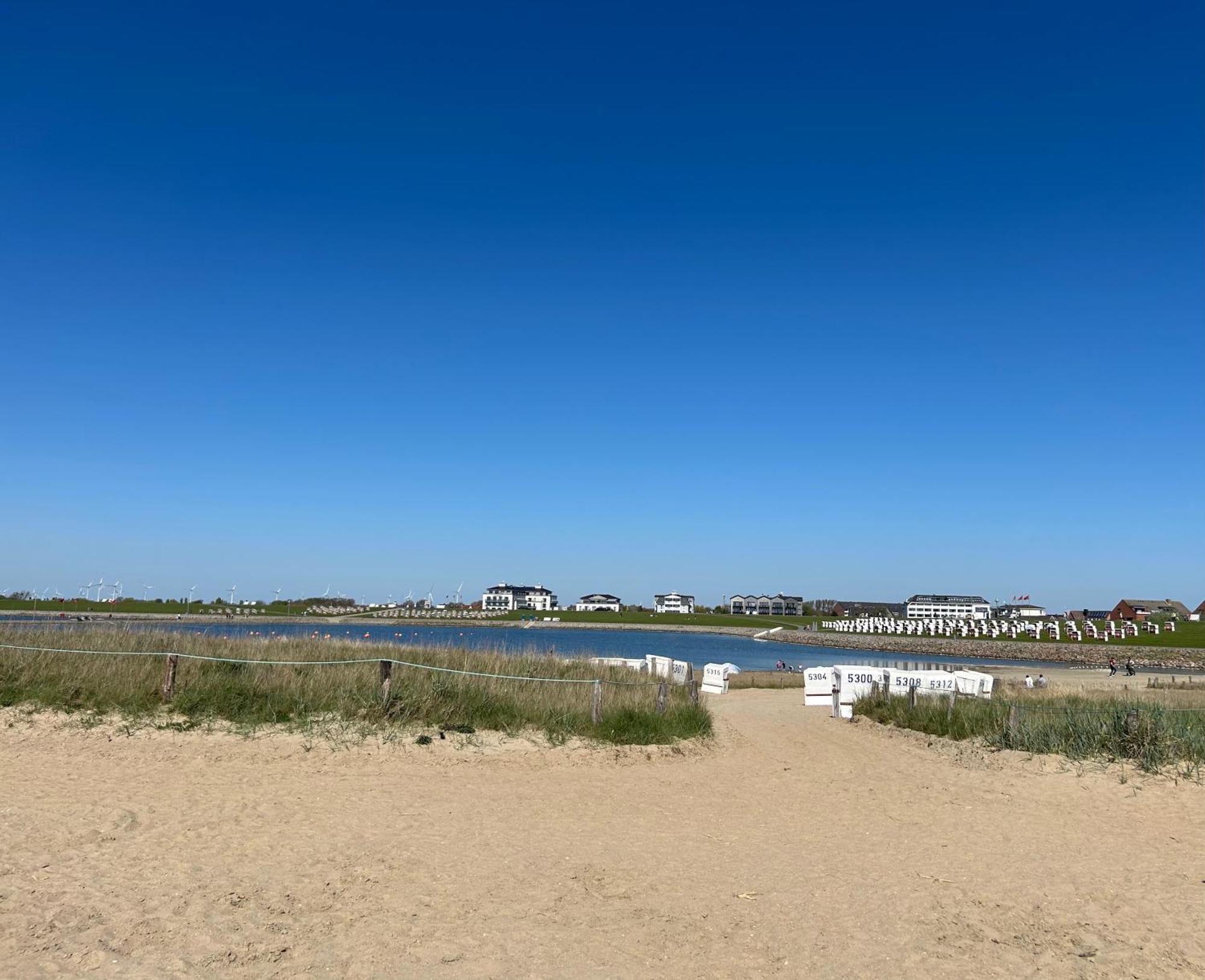Ferienwohnung Ritthoff Perlebucht - Mit Strandkorb Am Meer Und Kostenloser Eintritt Ins Schwimmbad Büsum Exteriör bild