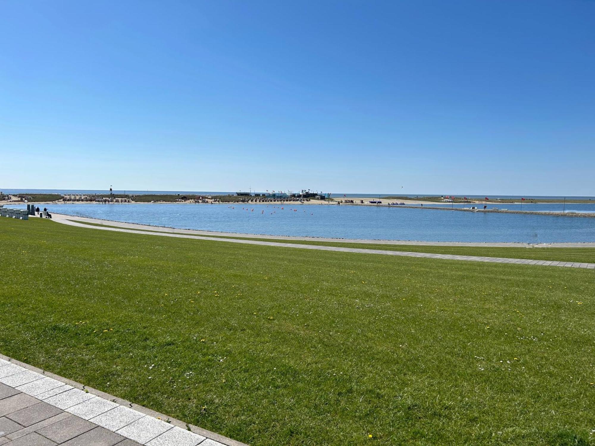 Ferienwohnung Ritthoff Perlebucht - Mit Strandkorb Am Meer Und Kostenloser Eintritt Ins Schwimmbad Büsum Exteriör bild
