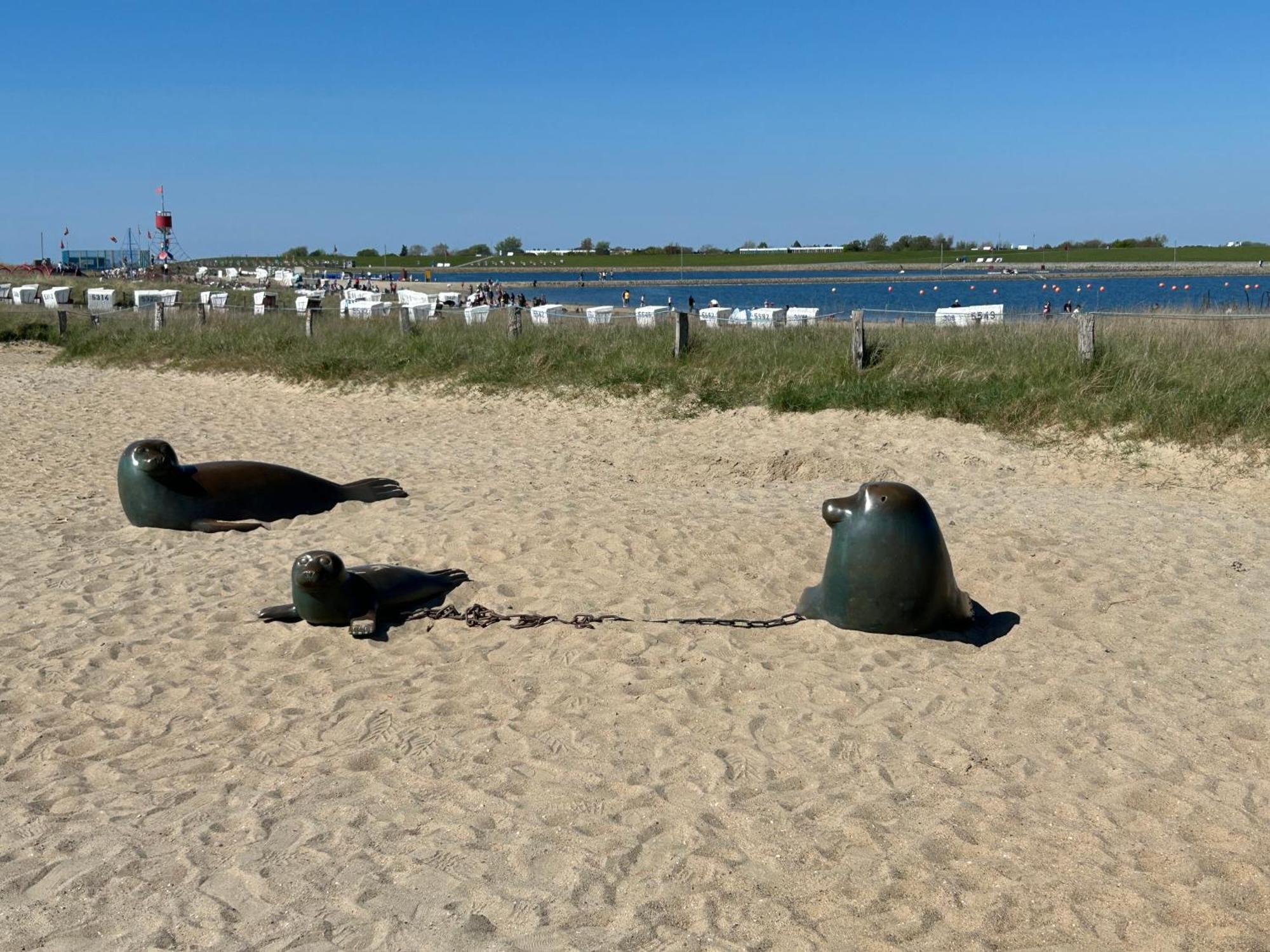 Ferienwohnung Ritthoff Perlebucht - Mit Strandkorb Am Meer Und Kostenloser Eintritt Ins Schwimmbad Büsum Exteriör bild